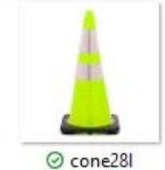 28" Orange Traffic Cone