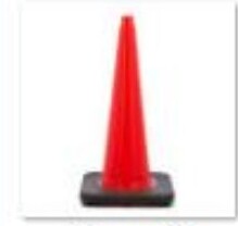 36" Orange Traffic Cone